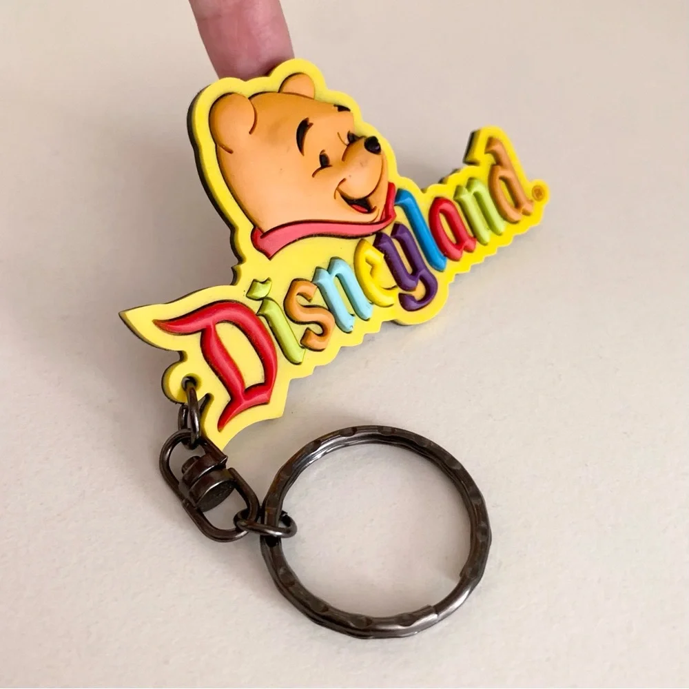 Vintage Disneyland Winnie the Pooh keychain